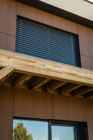 Maison en bois au Luxembourg