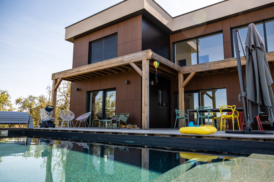maison en bois écologique